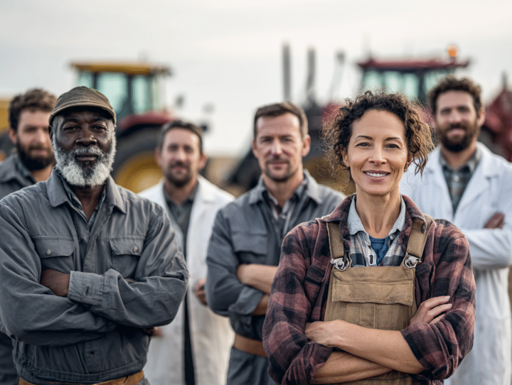 chaddeabreu_A_diverse_group_of_professionals_including_agricu_ae597a4e-bd8c-4819-acc4-2143fdca3b63_0